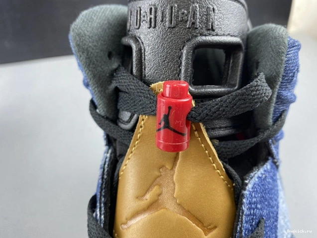 One Kick Denim CT5350-401 Air 6 Jordan Washed 0811
